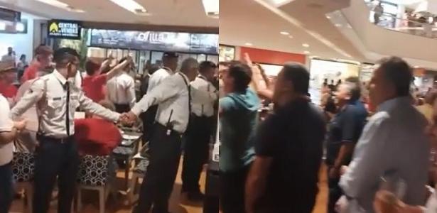 Grupo de idosos apoiadores do pt é hostilizado em shopping do recife | notícias do rio grande do norte grupo de idosos foi hostilizado por parte dos frequentadores de restaurante no recife por estar vestindo camisa vermelha 1667052688916 v2 615x300