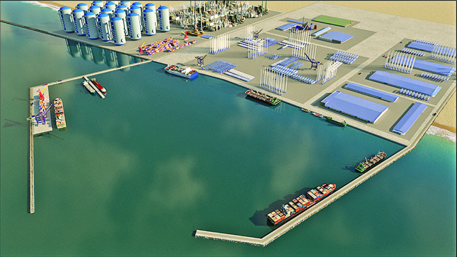 Layout 3D do Porto Industria 1