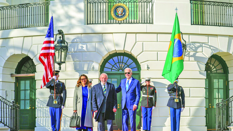 Na casa branca, lula propõe governança global para o clima | notícias do rio grande do norte Lula Biden2