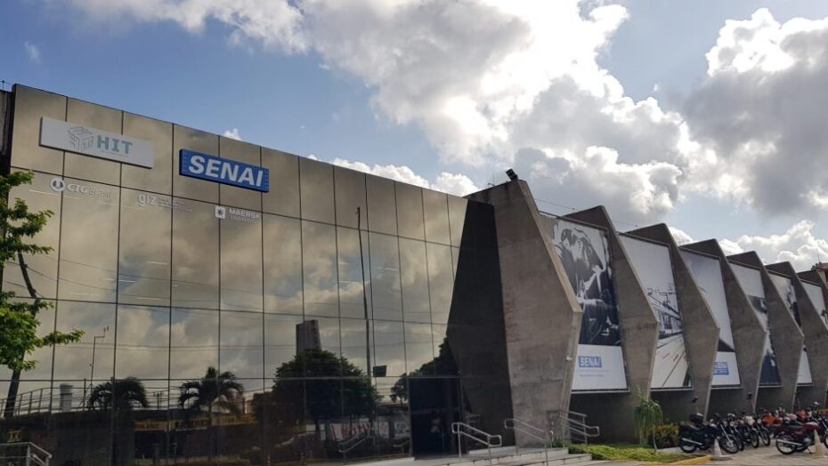 Fachada do Senai/RN