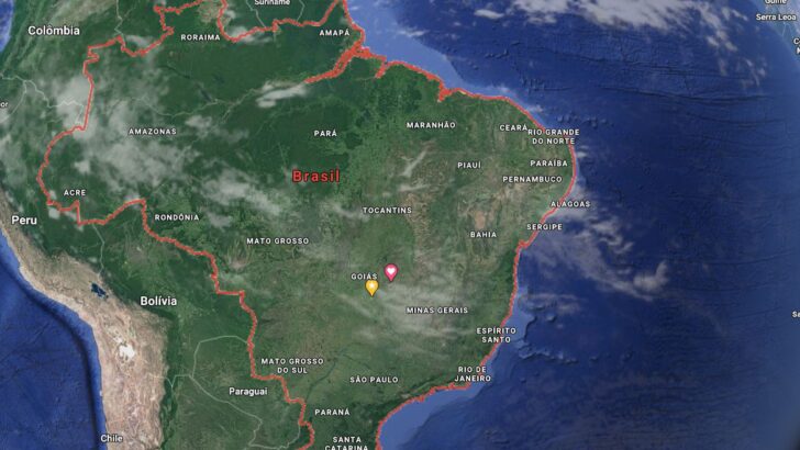 mapa do brasil googlemaps