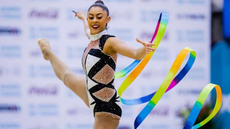 Ginástica rítmica: brasil luta por 2 pódios em etapa do uzbequistão | notícias do rio grande do norte barbara domingos ginastica ritmica