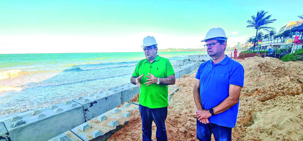 Visita a obra de enrocamento de PN foto Joana Lima