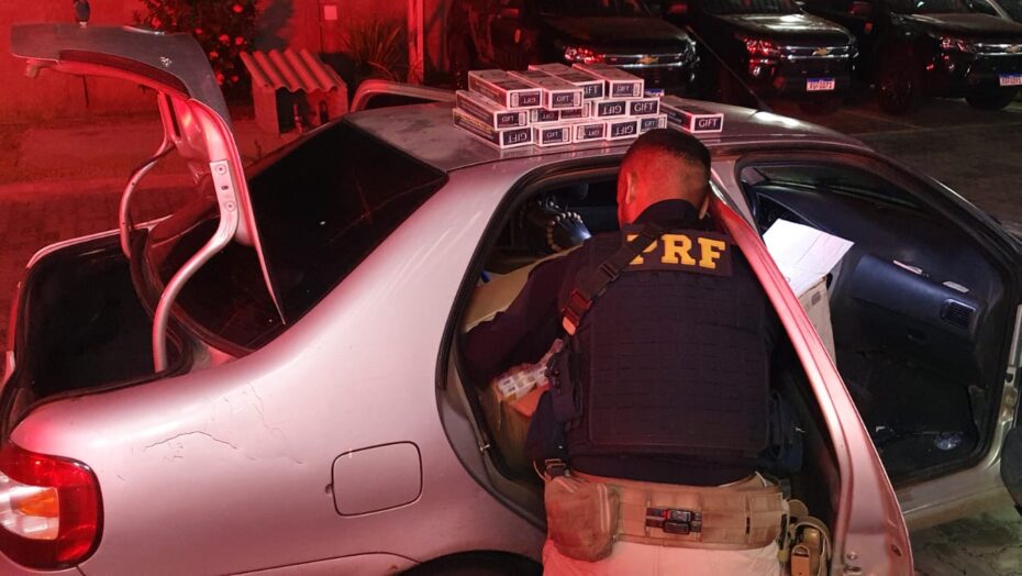 PRF apreende 6.750 maços de cigarro contrabandeado no RN