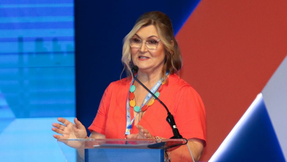 Posse da nova presidente da Caixa, Rita Serrano