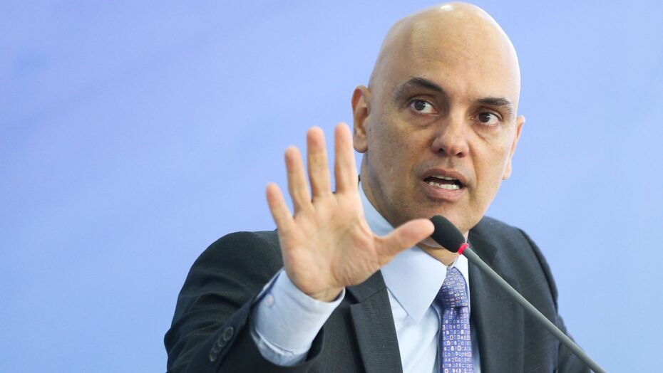 Ministro Alexandre de Moraes em discurso / Foto: divulgação