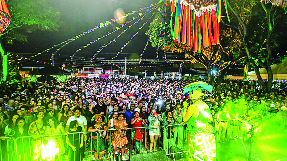 Arraiá de bairro em Potilândia foto Joana Lima