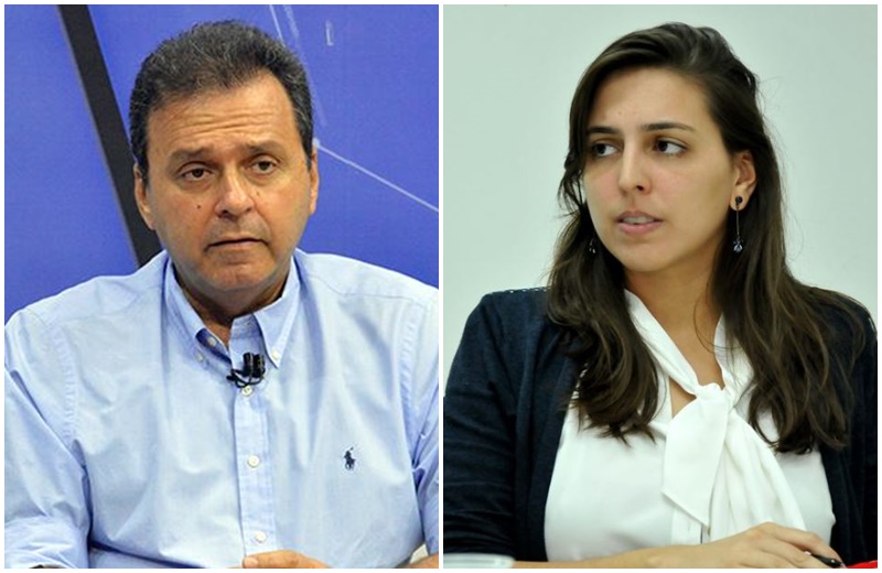 O ex-prefeito de Natal Carlos Eduardo Alves e a deputada federal Natália Bonavides lideram as intenções de voto - Foto: Reprodução