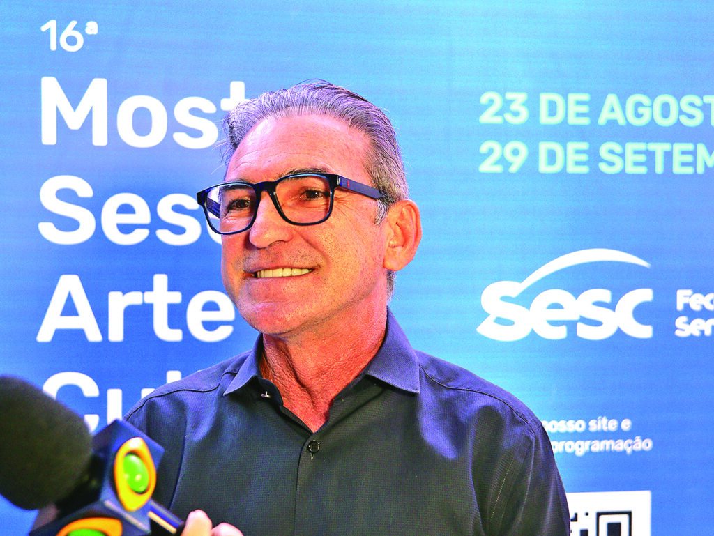 Marcelo Queiroz, presidente da Fecomércio, falou sobre economia criativa em evento do Sesc- Foto: divulgação