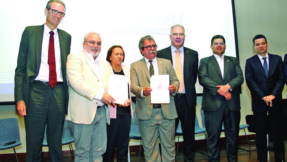 Amaro Sales, presidente da Fiern, analisa o acordo com SENAI como a busca por mais desenvolvimento e oportunidades para o Brasil e para o Rio Grande do Norte. Foto: Humberto Sales