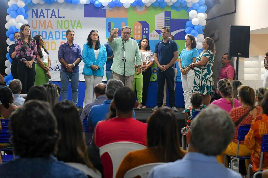 Inauguração da Escola Prof BeRio Grande do Norteardo do Nascimento foto Joana Lima
