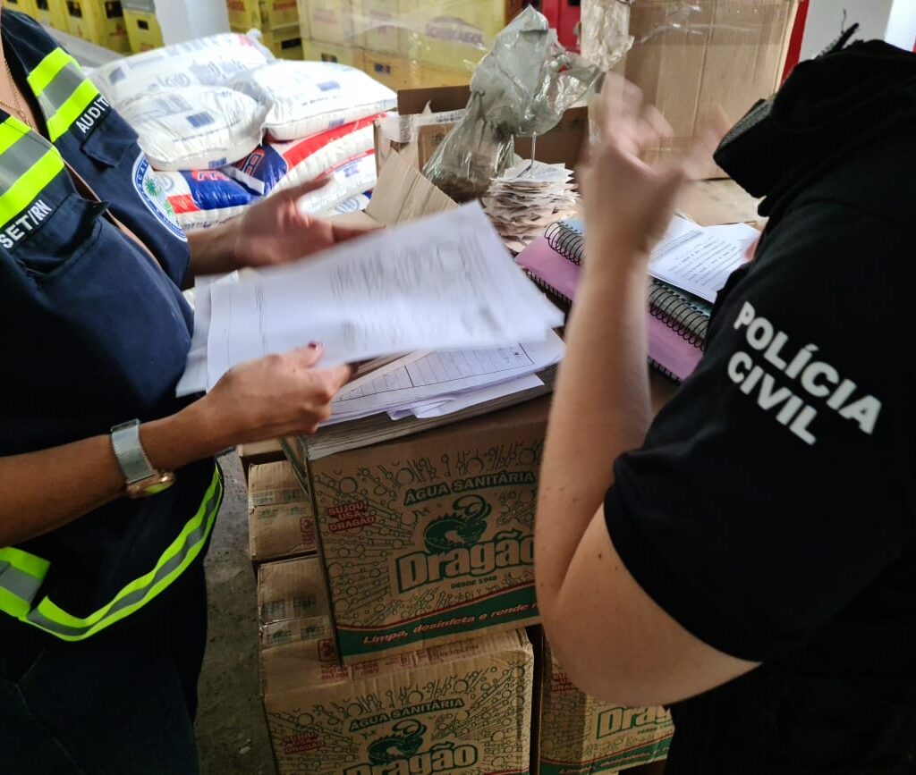 Segundo operação do MPRN, homem é investigado por sonegação fiscal e associação criminosa - Foto: divulgação/MPRN