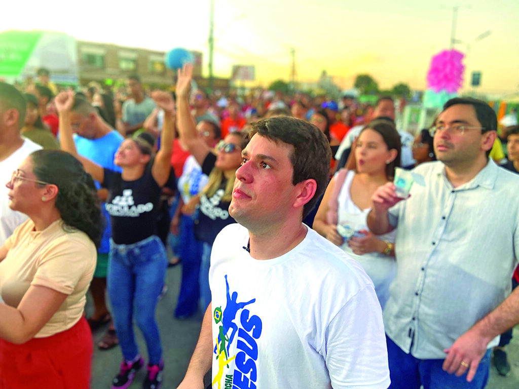 Gabriel César: “Estamos abraçando a Marcha para Jesus em Paramirim desde 2021 - Foto: Jefferson Lira Copia