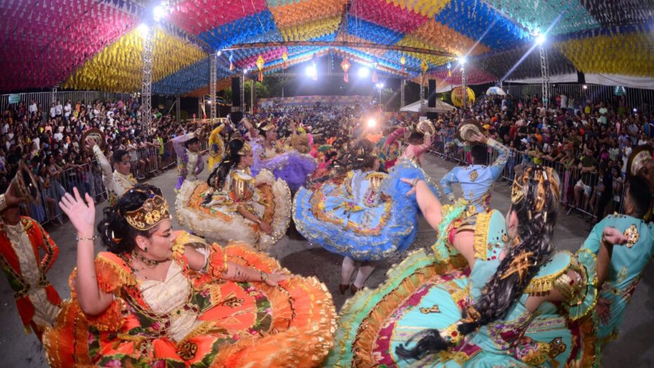 Programação do festival de quadrilhas do Mossoró Cidade Junina foi até sexta-feira 23. Foto: Wilson Moreno/Prefeitura de Mossoró