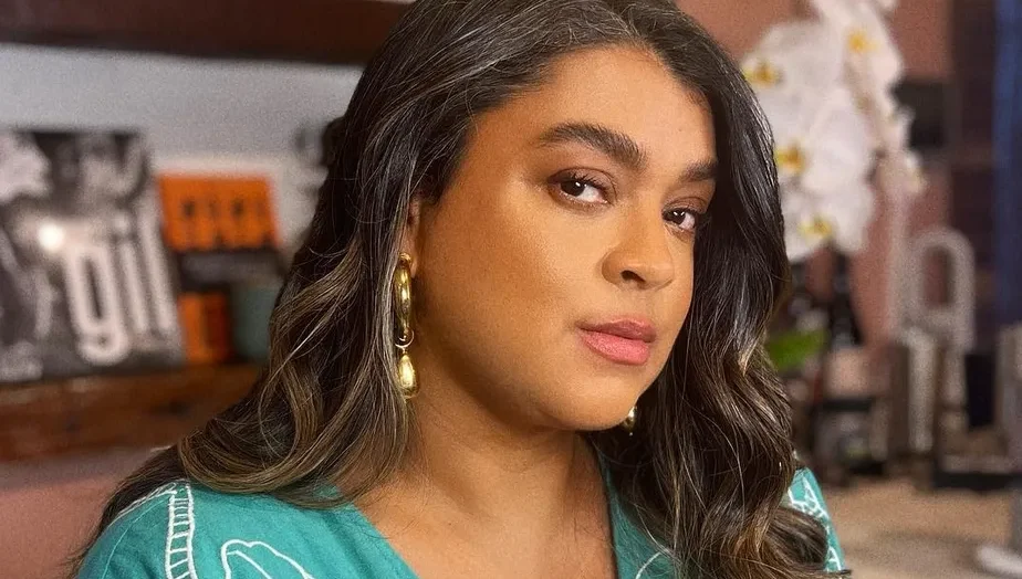 Cantora Preta Gil esteve no programa Altas Horas. Foto: Reprodução