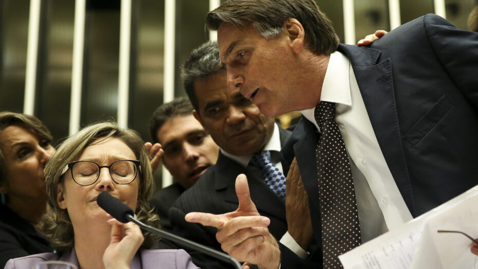 Deputada Maria do Rosário e Jair Bolsonaro em Comissão na Câmara dos Deputados / Foto: Câmara
