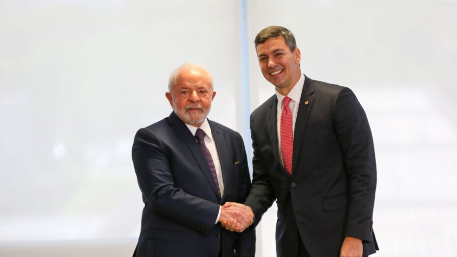 Lula e presidente eleito do paraguai discutem sobre segurança e itaipu | notícias do rio grande do norte Santiago Peña e Lula se encontrarão na tarde de hoje em Brasília / Foto: José Cruz