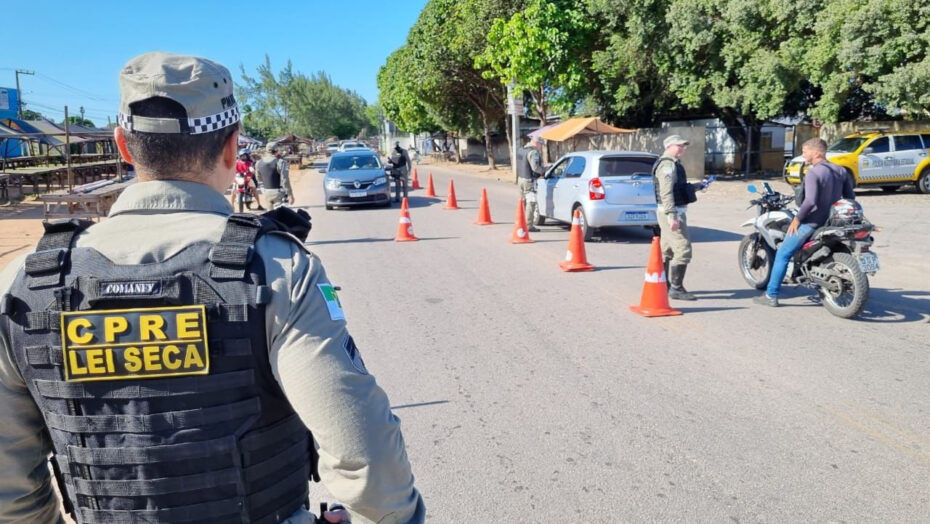 tres condutores sao presos durante lei seca