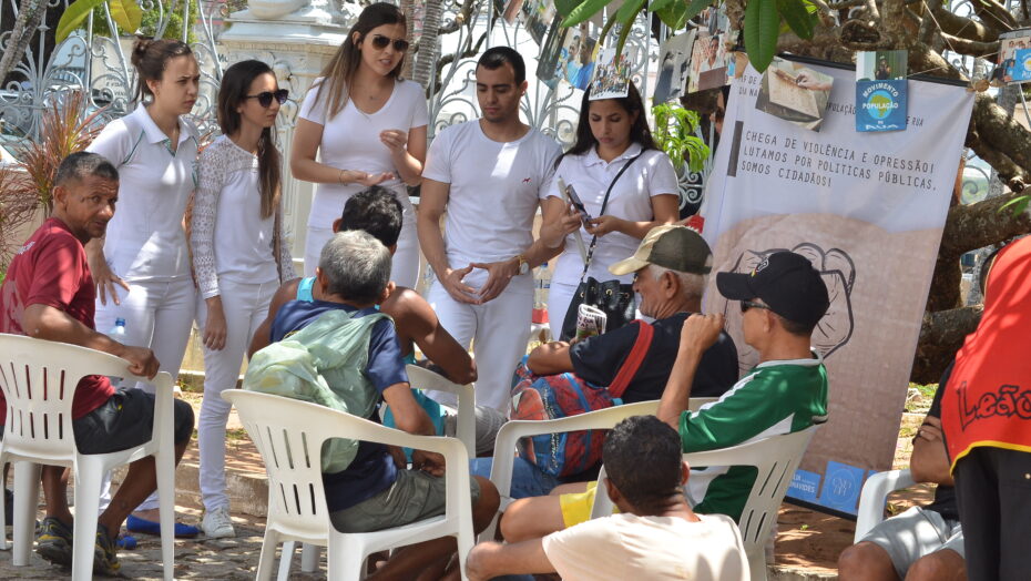 Mutirão de serviços para pessoas em situação de rua- Foto: José Aldenir/Agora RN