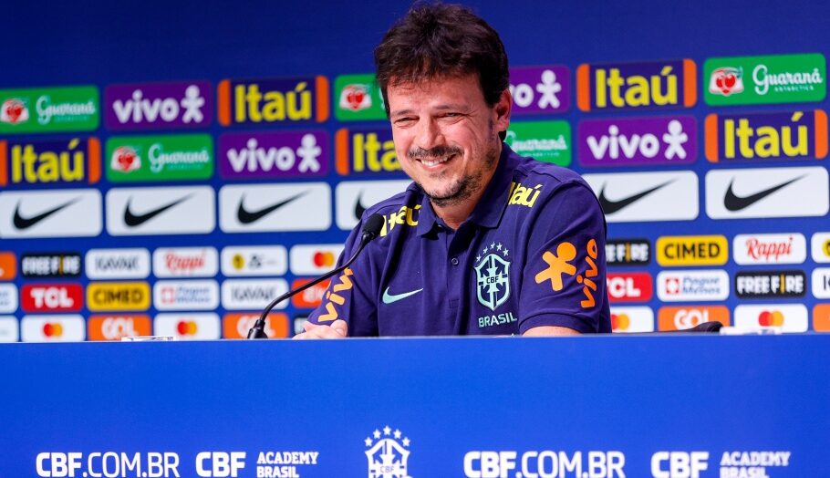 Diniz é anunciado como novo técnico da Seleção Brasileira. Foto: Rodrigo Ferreira/CBF