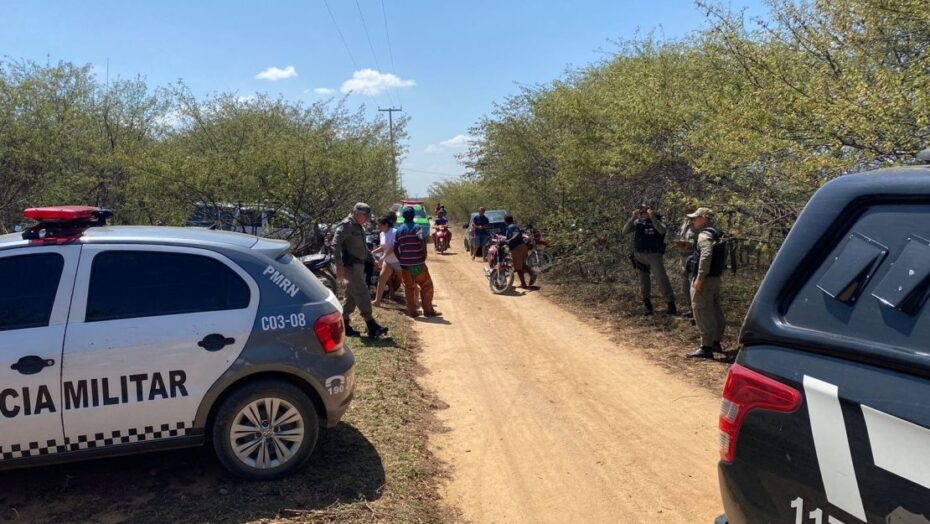 Corpo foi encontrado em zona rural da cidade de Patu – Foto: Cedida