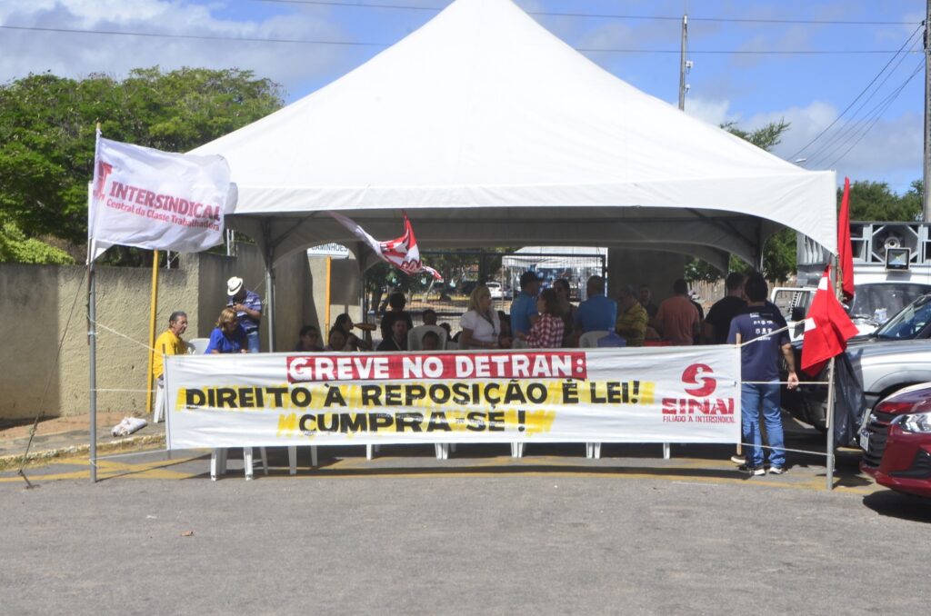 Servidores do Detran entram em greve no RN no dia 5 de julho. Foto: José Aldenir/Agora RN
