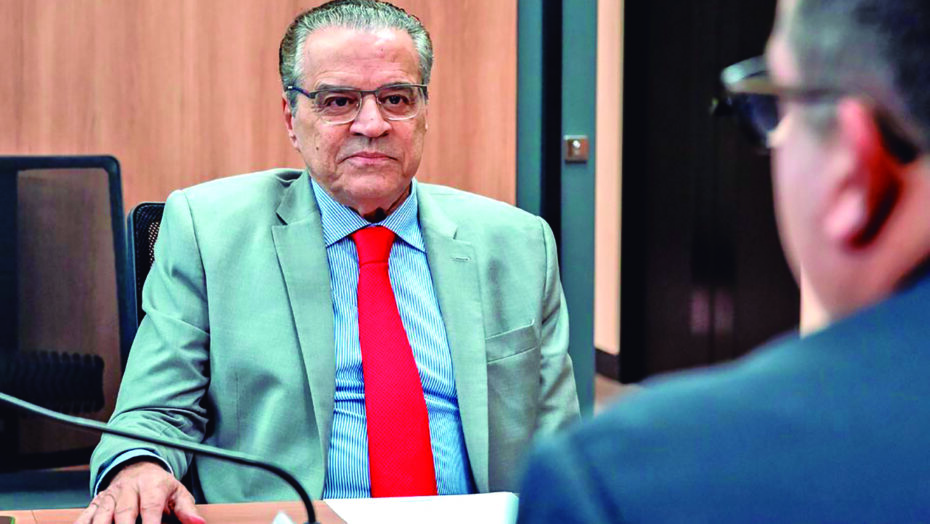 Henrique Alves durante reunião no Ministério dos Transportes na semana passada - Foto: Instagram/Reprodução