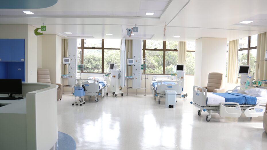 Ala do Hospital Rio Grande, em Natal; Estado contratou serviço privado