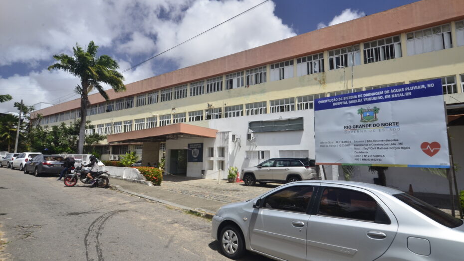 Fachada do Hospital Giselda Trigueiro. Foto: José Aldenir/Agora RN
