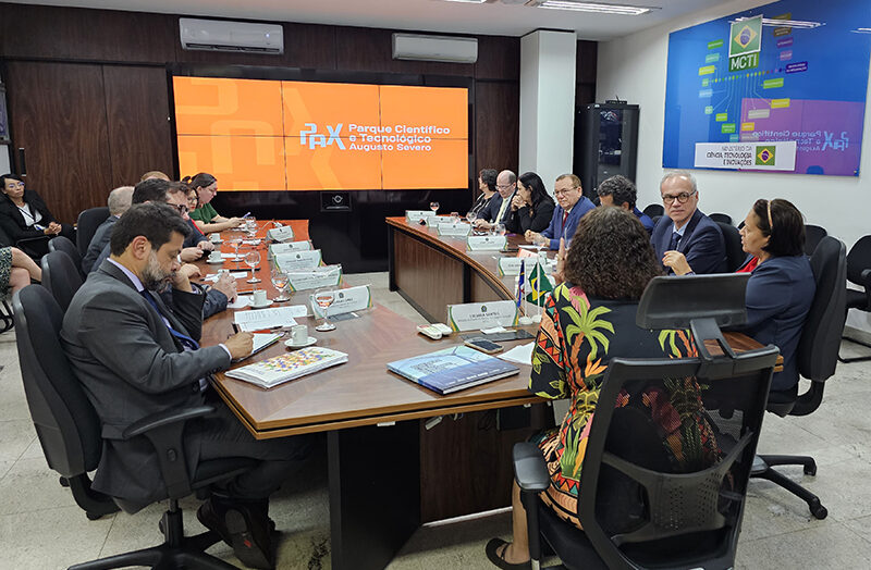 GoveRio Grande do Norteadora e reitores da UFRN estiveram na audiência com a ministra do MCTI Luciana Santos em Brasília, para solicitação de apoio à ampliação do PAX. Foto: Fábio Duarte.