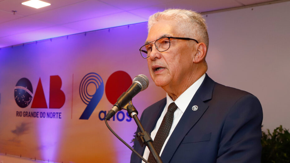 Aldo Medeiros é o presidente da Ordem dos Advogados do Brasil no RN (OAB/RN)