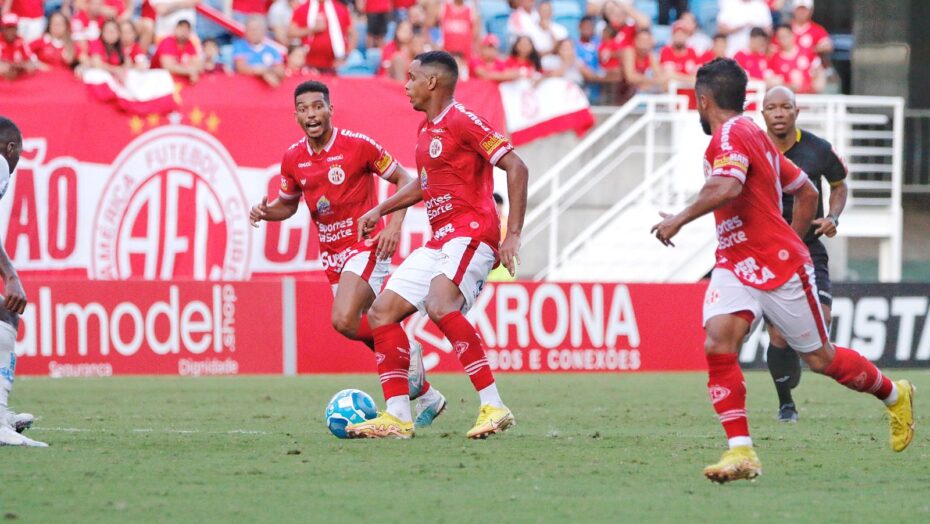 América em partida contra Paysandu, na Arenas das Dunas / Foto: Canindé Pereira