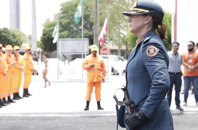 Oficial integra Corpo de Bombeiros de Mossoró desde 2010. Foto: Carmen Felix/Assecom RN