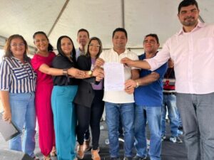 Ordem de serviço foi assinada pelo Prefeito Eraldo nesta quarta-feira 30 - Foto: PMSGA