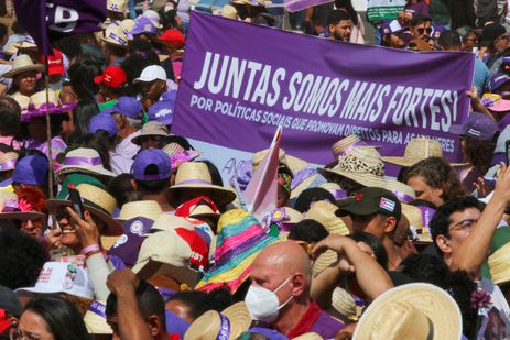 7ª Marcha das Margaridas na Esplanada dos Ministérios. Foto: Fabio Rodrigues -Pozzebom/Agência Brasil