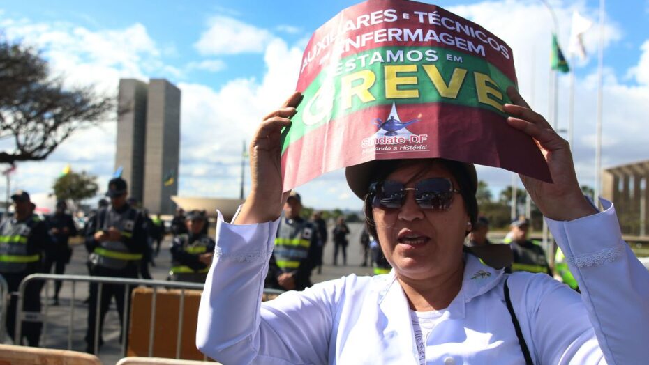 1º semestre do ano contou com 558 greves de trabalhadores no Brasil. Foto: José Cruz/Agência Brasil