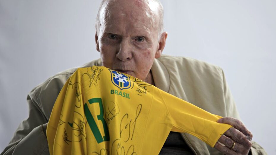 Ex-jogador e treinador de futebol, Zagallo. Foto: Lucas Figueiredo/CBF