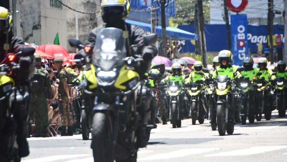 STTU atuará na interdição do trânsito e desfilará com Pelotão junto à Guarda Municipal.Foto: Joana Lima/Secom