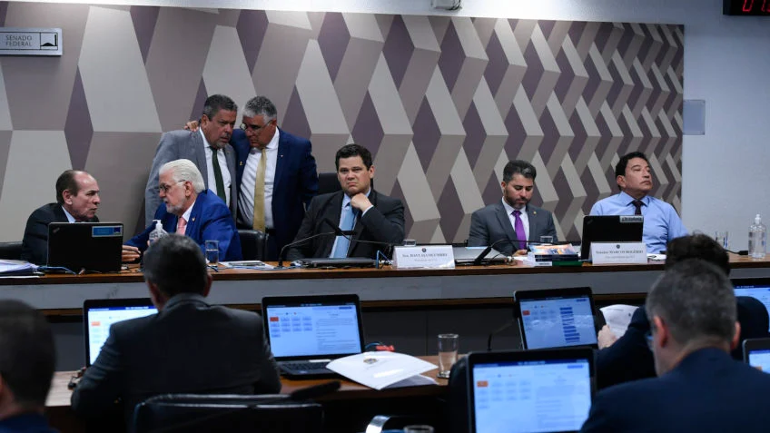 Comissão do senado aprova projeto do marco temporal, em reação à decisão do stf | notícias do rio grande do norte CCJ do Senado Federal / Foto: Edilson Rodrigues/Agência Senado