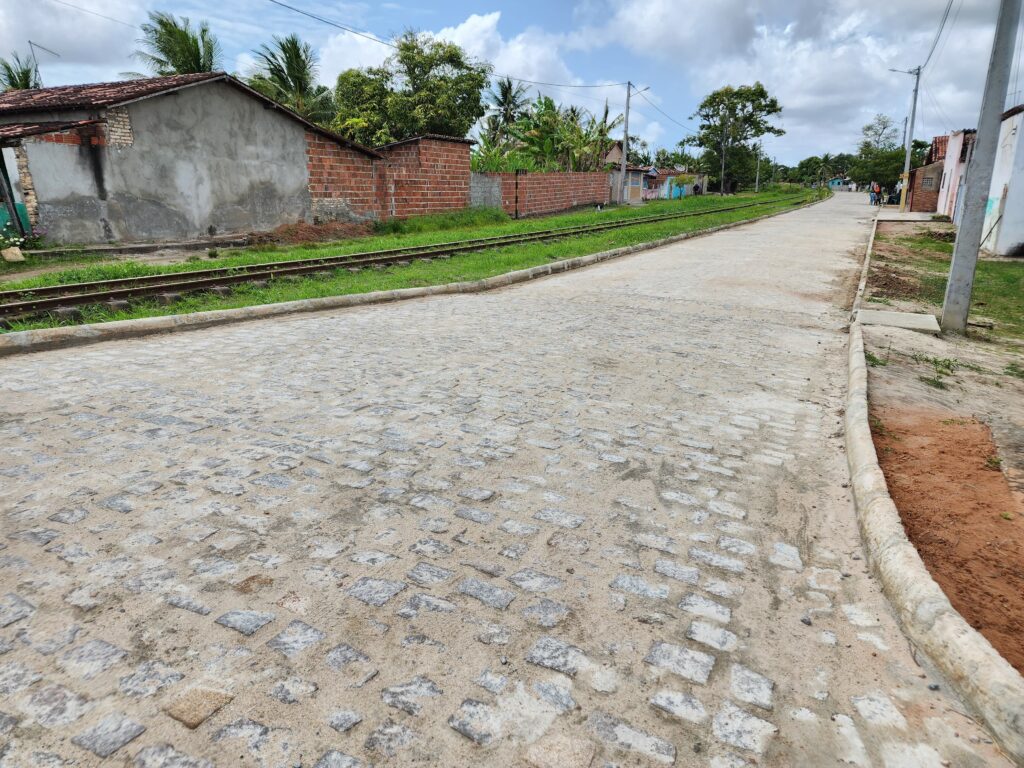 Ruas Rasa Massangana ganha UBS e mais ruas pavimentadas