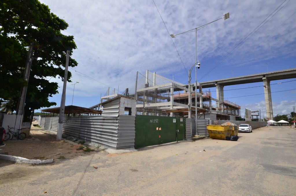 Construção do Complexo Turístico da Redinha - Foto: José Aldenir/Agora RN