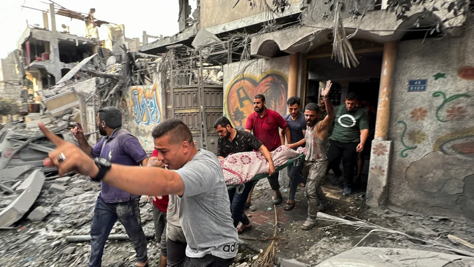 Hoje 29 entraram 34 caminhões de ajuda em Gaza. Foto: Raneen Sawafta