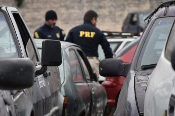 Leilão acontecerá online. Foto: PRF