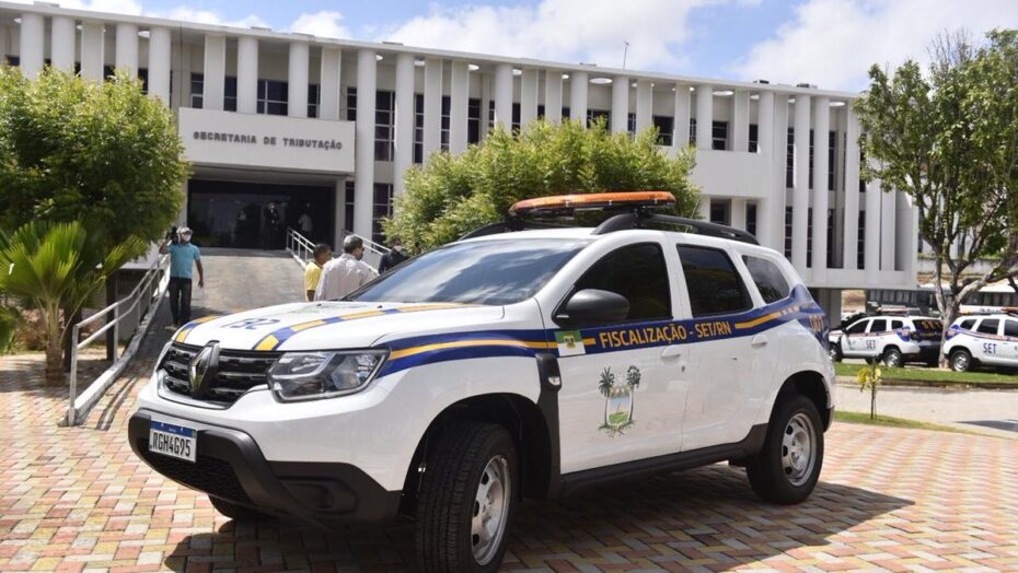 Viatura da Secretaria de Tributação do RN. Foto: Divulgação.