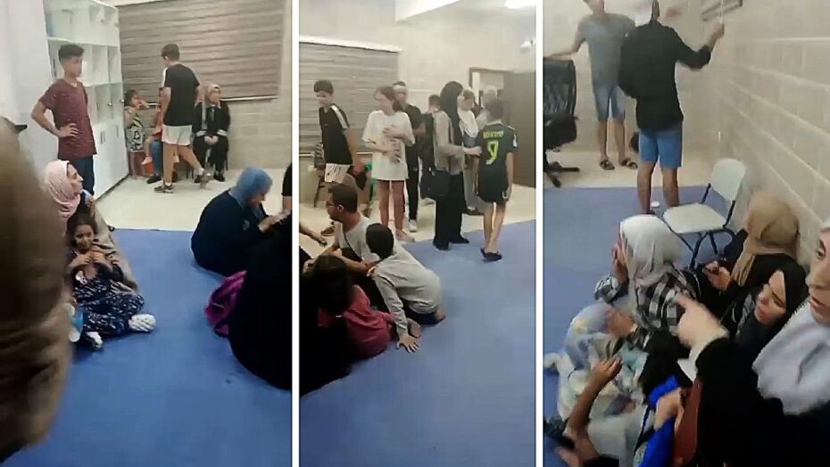 Brasileira que está no local, enviou um áudio onde é possível ouvir o som de bomba caindo próximo à escola / Foto: reprodução