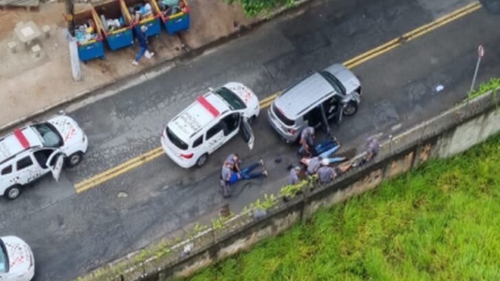Grupo de adolescentes furta carro e são capturados por PM em SP. Foto: Reprodução