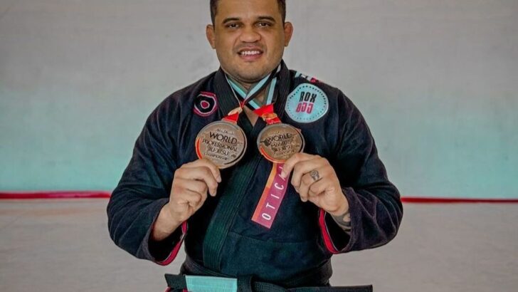 Potiguar Felipe Bezerra é destaque no Jiu-Jitsu. Foto: Reprodução/Redes sociais.