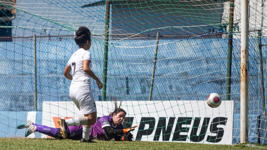 ABC feminino em partida pelo Campeonato Potiguar Feminino - Foto: Rennê Carvalho / ABC FC
