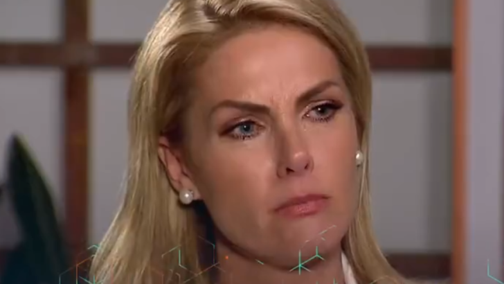 Ana Hickmann chora durante entrevista e fala de agressÃµes / Foto: reproduÃ§Ã£o