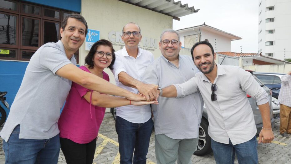 Ana Adalgisa apoia eleição dos candidatos do grupo formado por Roberto Wagner à presidência do CREA-RN. Foto: Divulgação.